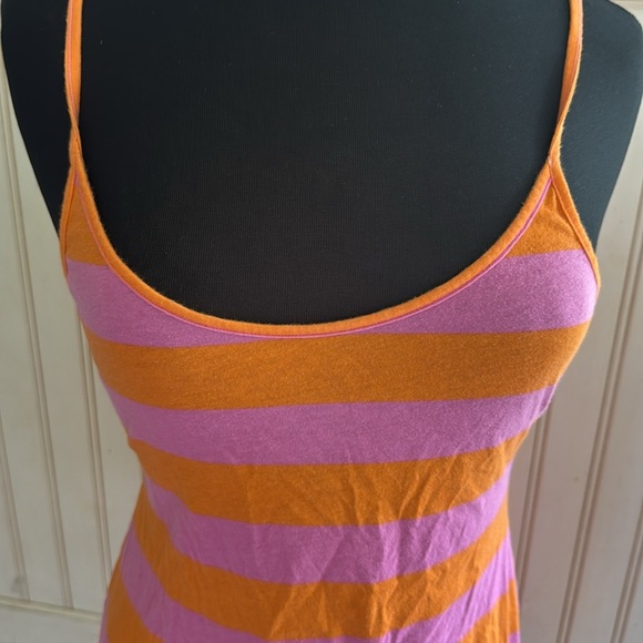 Pink Y2K VS Striped Pink and Orange Nightie - Picture 2 of 10